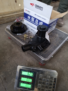 Насос водяной (Помпа охлаждения) двигателя Yuchai YCD4J22G 1DQ000-1307020B 5